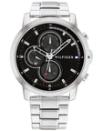 Tommy Hilfiger TH1792048 Horloge Heren Zilverkleurig 46mm, exclusief en kwalitatief hoogwaardig. Ontdek nu!