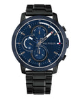 Tommy Hilfiger TH1792049 Horloge Heren Zwart 46mm, exclusief en kwalitatief hoogwaardig. Ontdek nu!