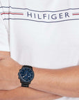 Tommy Hilfiger TH1792049 Horloge Heren Zwart 46mm, exclusief en kwalitatief hoogwaardig. Ontdek nu!