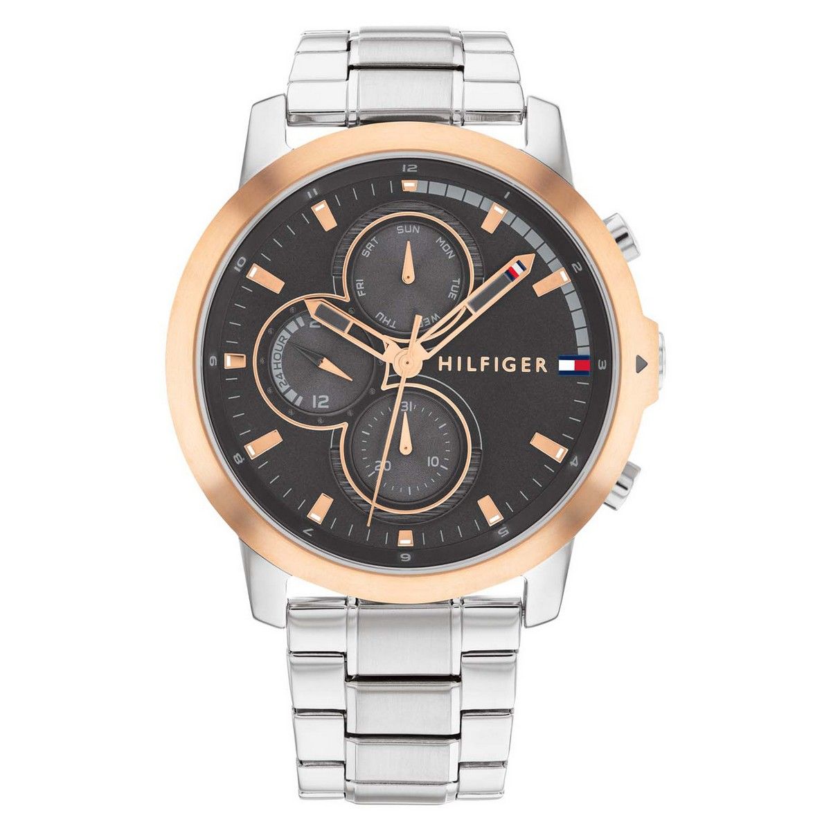 Tommy Hilfiger Horloge TH1792050 Heren Rosékleurig 46 mm