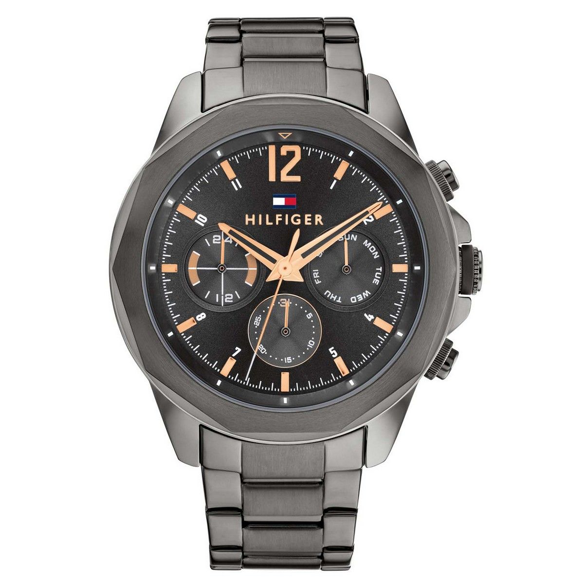 Tommy Hilfiger Horloge TH1792061 Heren Grijs 46 mm