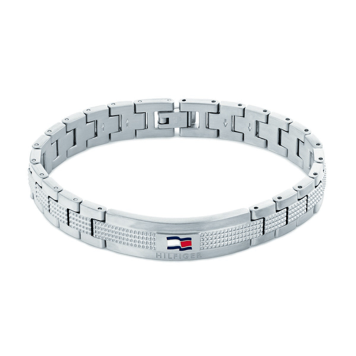 Tommy Hilfiger Armband TJ2790419 Heren Zilverkleurig 19 cm