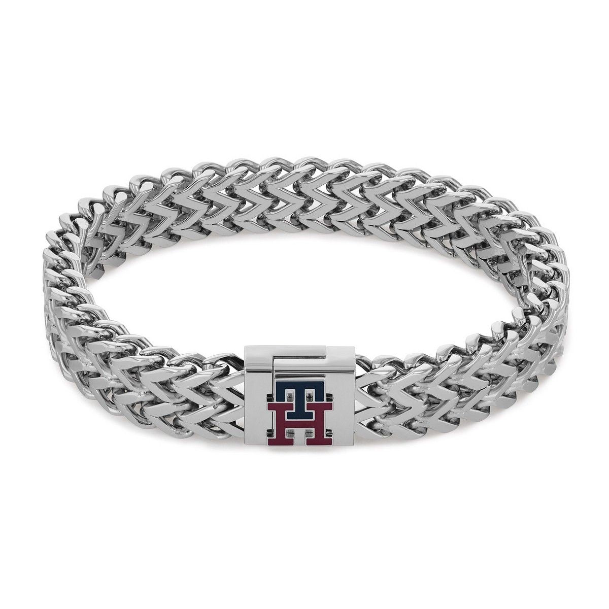 Tommy Hilfiger Armband TJ2790462 Heren Zilverkleurig 20 cm