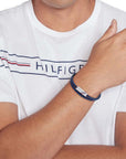 Tommy Hilfiger Jewels TJ2790470 Armband Heren Blauw 19cm, exclusief en kwalitatief hoogwaardig. Ontdek nu!
