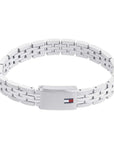 Tommy Hilfiger Jewels TJ2790501 Armband Heren Zilverkleurig 19,5cm, exclusief en kwalitatief hoogwaardig. Ontdek nu!