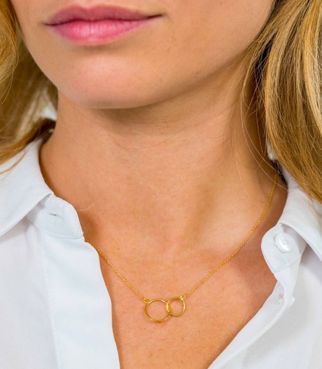 ZINZI 14K Gouden Ketting ZGC115 40-42 cm zilver