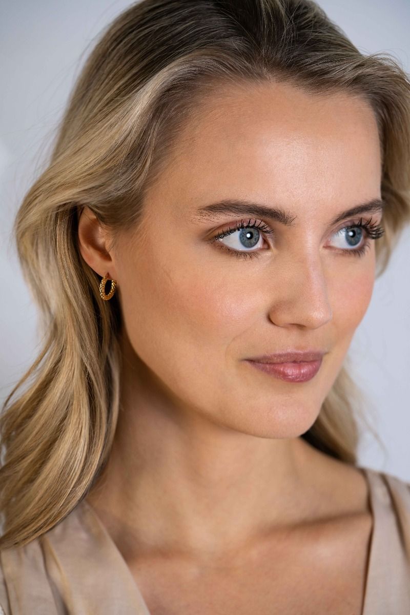 ZINZI 14K Gouden Oorbellen ZGO327 zilver