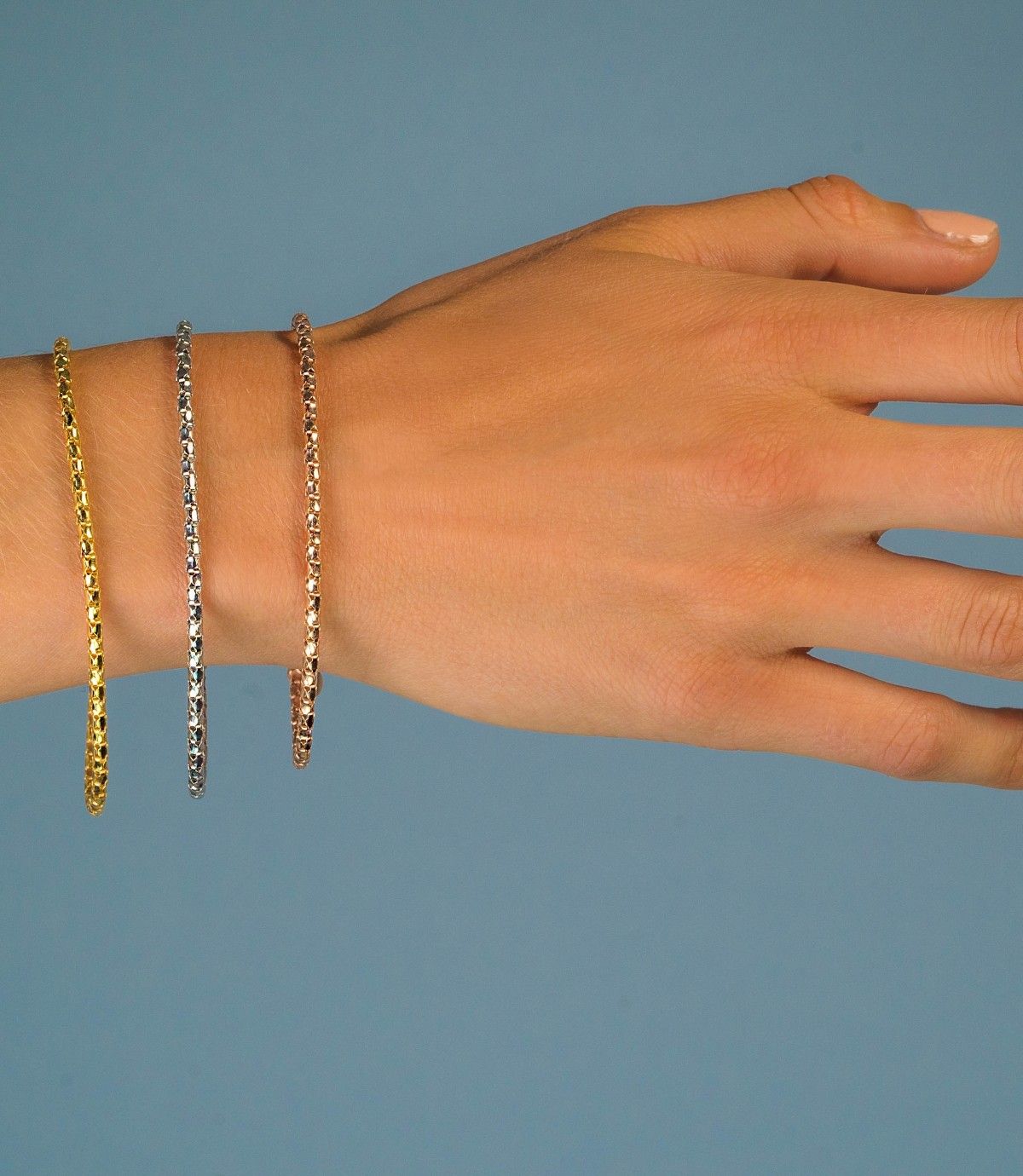 Zinzi zilveren fantasie armband rose verguld 19cm ZIA1129R, exclusief en kwalitatief hoogwaardig. Ontdek nu!