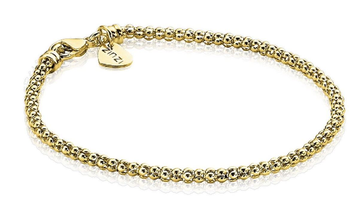 ZINZI Verguld Zilveren Armband 18,5cm - ZIA1288G