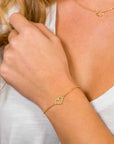 Zinzi zilveren armband met open hartje ZIA1420G, exclusief en kwalitatief hoogwaardig. Ontdek nu!
