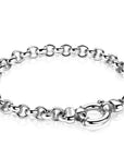 Zinzi zilveren jasseron armband 6,5mm breed ZIA1729, exclusief en kwalitatief hoogwaardig. Ontdek nu!