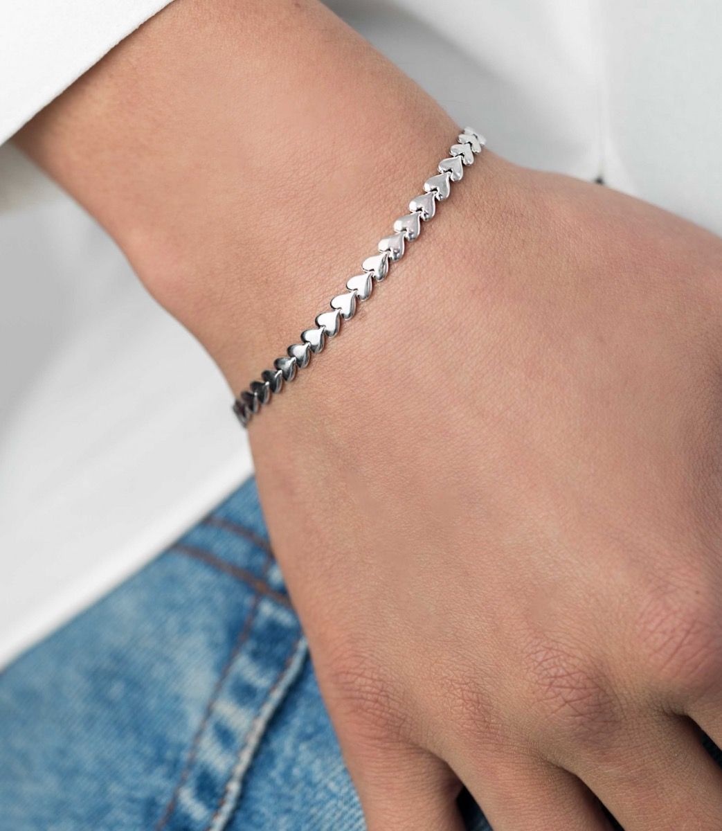 ZINZI Zilveren Armband 17-19cm - ZIA1798