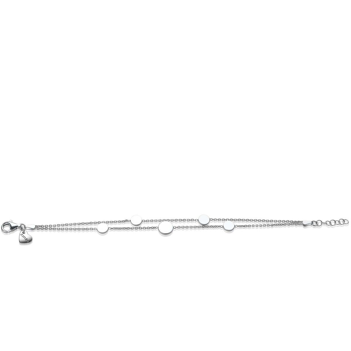 Zinzi zilveren armband ZIA1808 (Lengte 17,5-19,5 cm), exclusief en kwalitatief hoogwaardig. Ontdek nu!