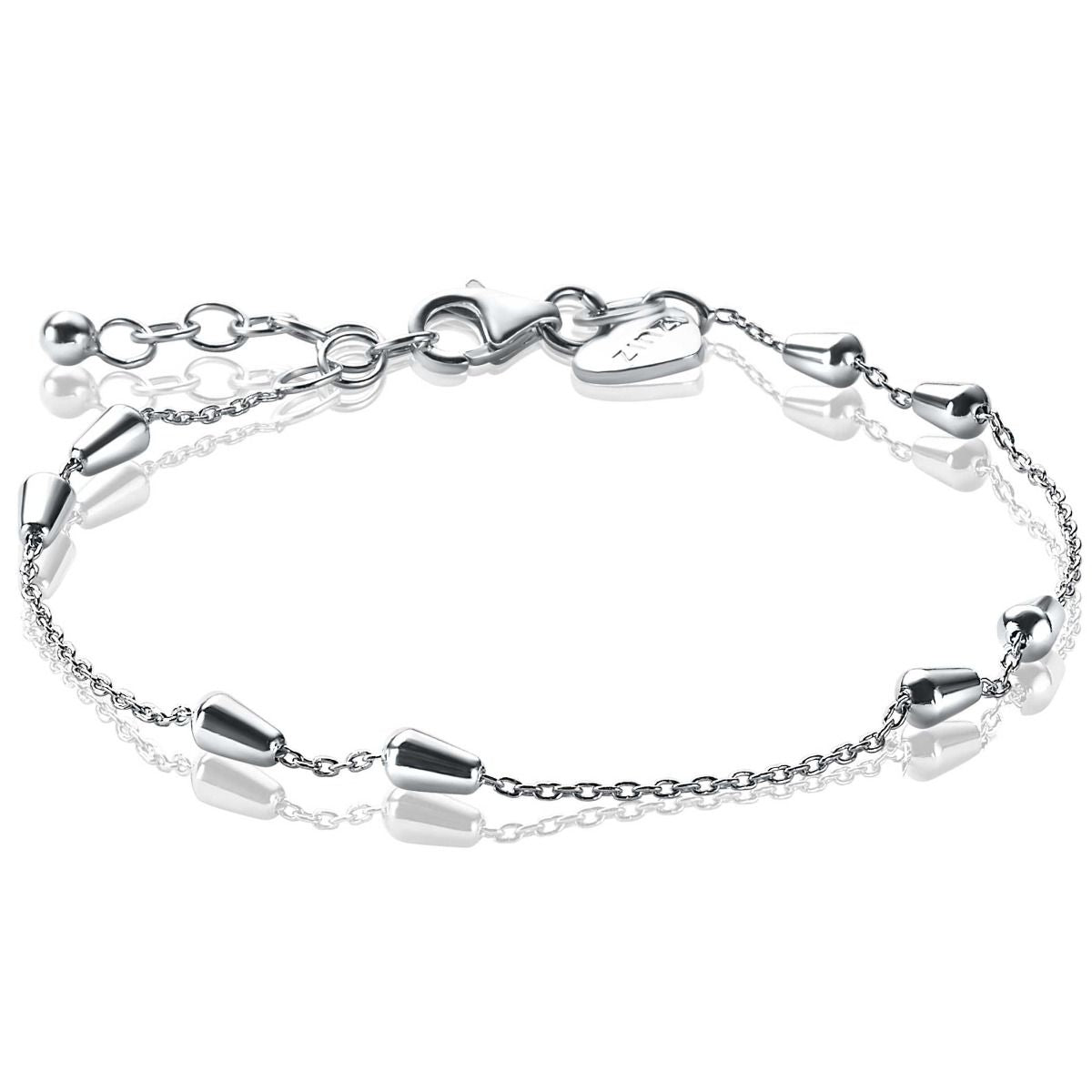 ZINZI Zilveren Armband 17-19,5cm - ZIA1910