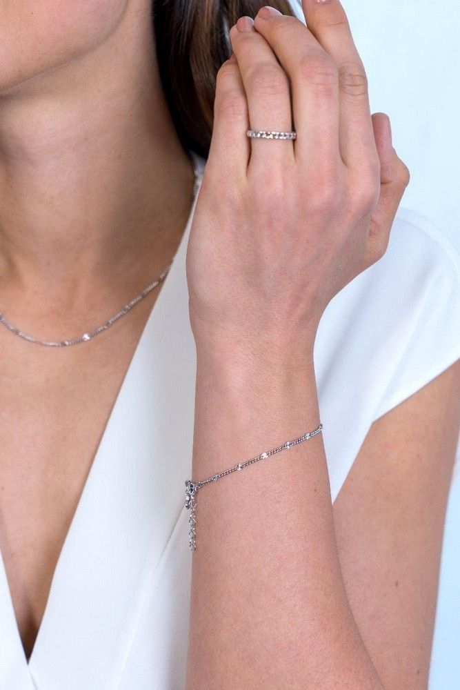 ZINZI Zilveren Armband 17-20cm - ZIA2157