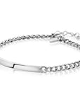 Zinzi zilveren plaat armband armband ZIA2271, exclusief en kwalitatief hoogwaardig. Ontdek nu!