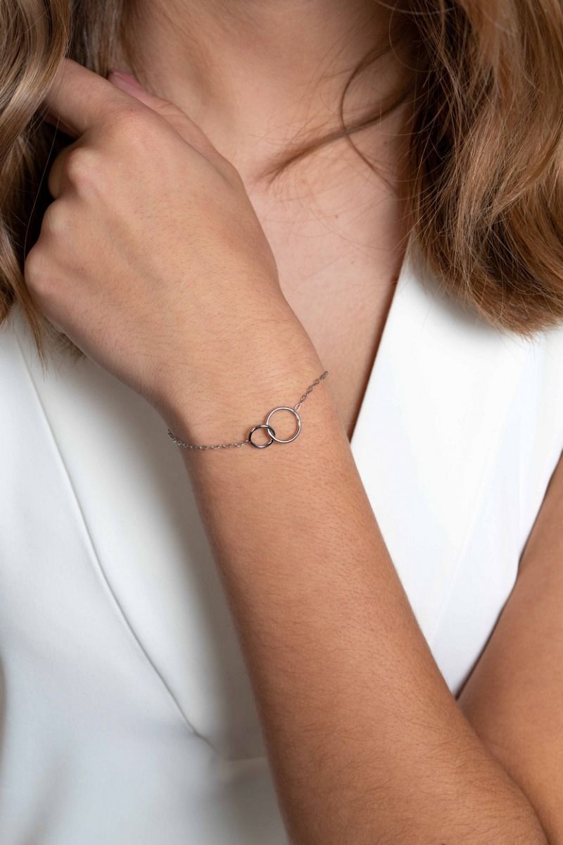 Zinzi zilveren paperclip schakel armband met ronde vormen 17-20cm ZIA2275, exclusief en kwalitatief hoogwaardig. Ontdek nu!