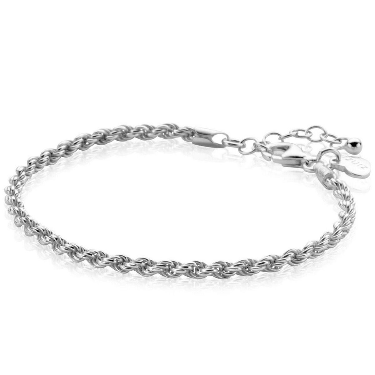 Zinzi zilveren koord armband 2,6mm breed ZIA2386, exclusief en kwalitatief hoogwaardig. Ontdek nu!