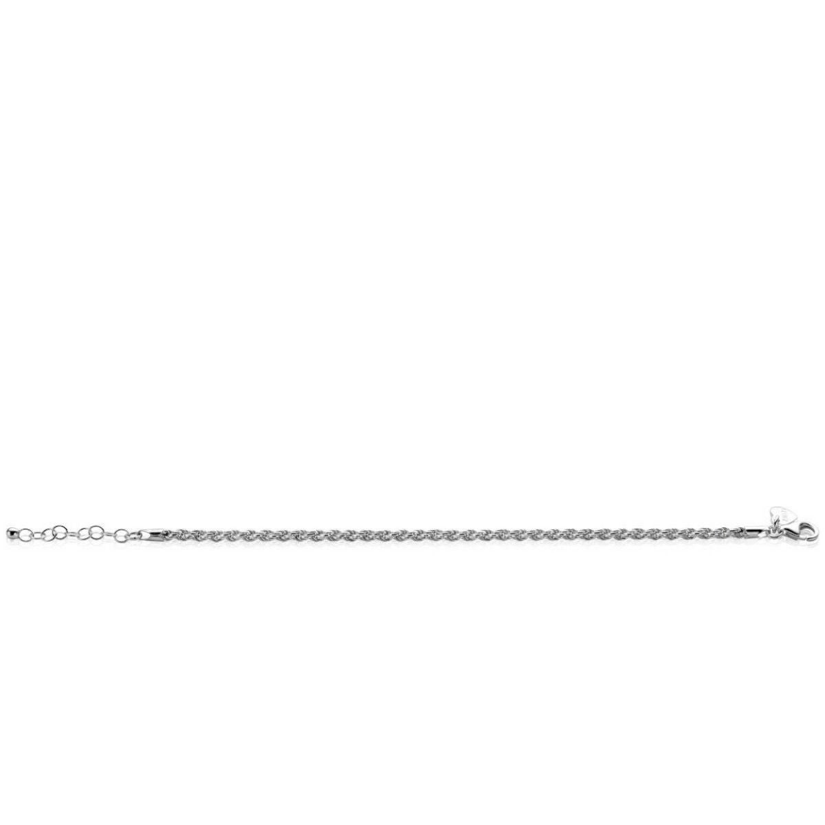 Zinzi zilveren koord armband 2,6mm breed ZIA2386, exclusief en kwalitatief hoogwaardig. Ontdek nu!
