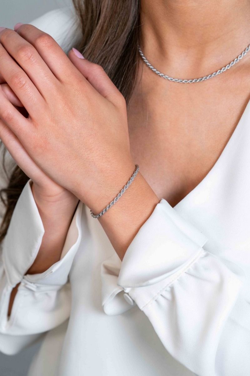 ZINZI Zilveren Armband 17-20 cm - ZIA2386