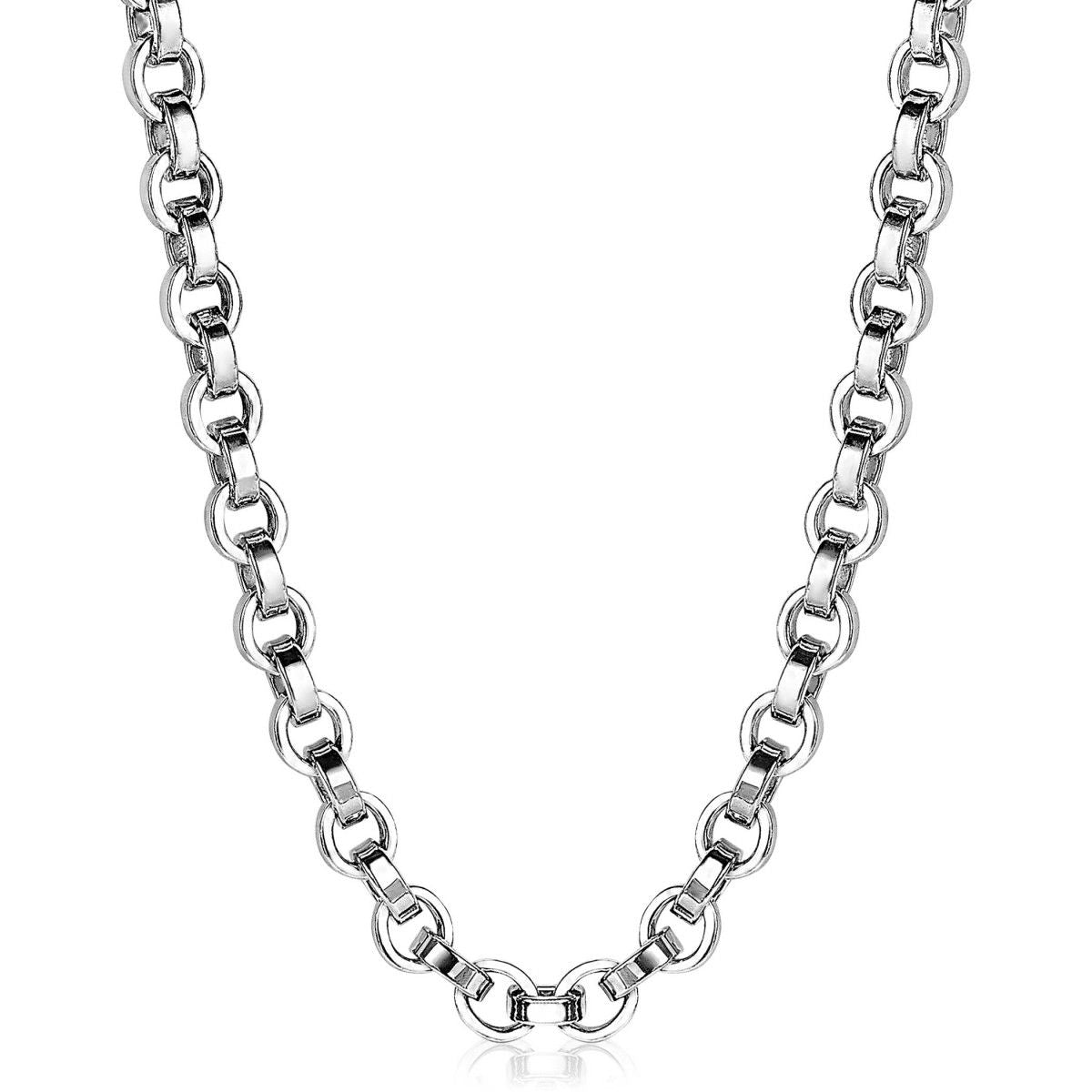 ZINZI Zilveren Ketting 45cm - ZIC1702