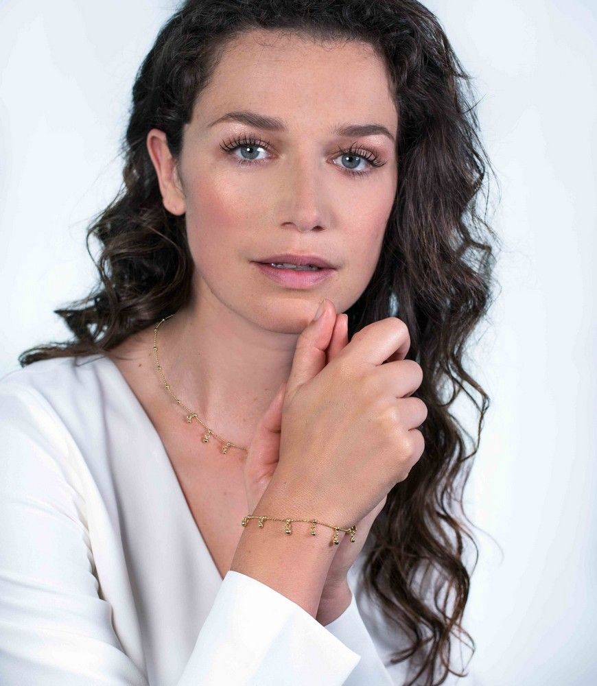 ZINZI Verguld Zilveren Ketting 40-43cm - ZIC1985G