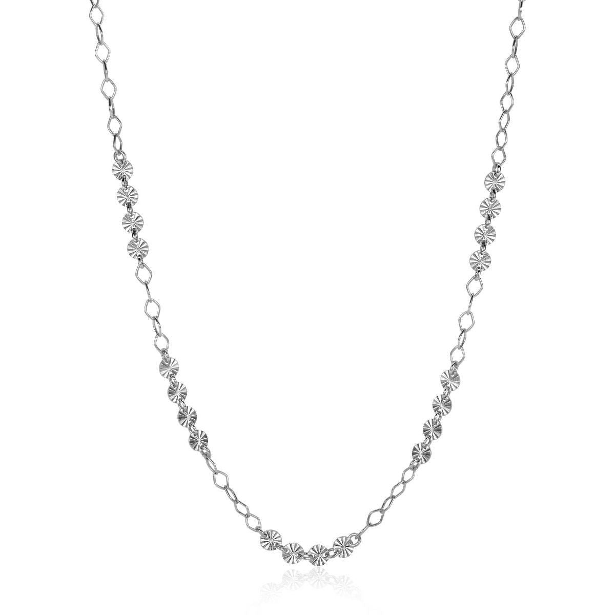 ZINZI Zilveren Ketting 40-45cm - ZIC2290