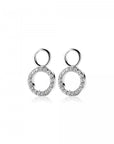 Zinzi zilveren oorbedels rond open wit 9mm ZICH1063, exclusief en kwalitatief hoogwaardig. Ontdek nu!