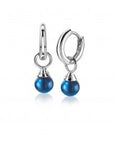 Zinzi zilveren oorbedels parels blauw 6mm ZICH1749B, exclusief en kwalitatief hoogwaardig. Ontdek nu!