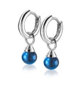Zinzi zilveren oorbedels parels blauw 6mm ZICH1749B, exclusief en kwalitatief hoogwaardig. Ontdek nu!