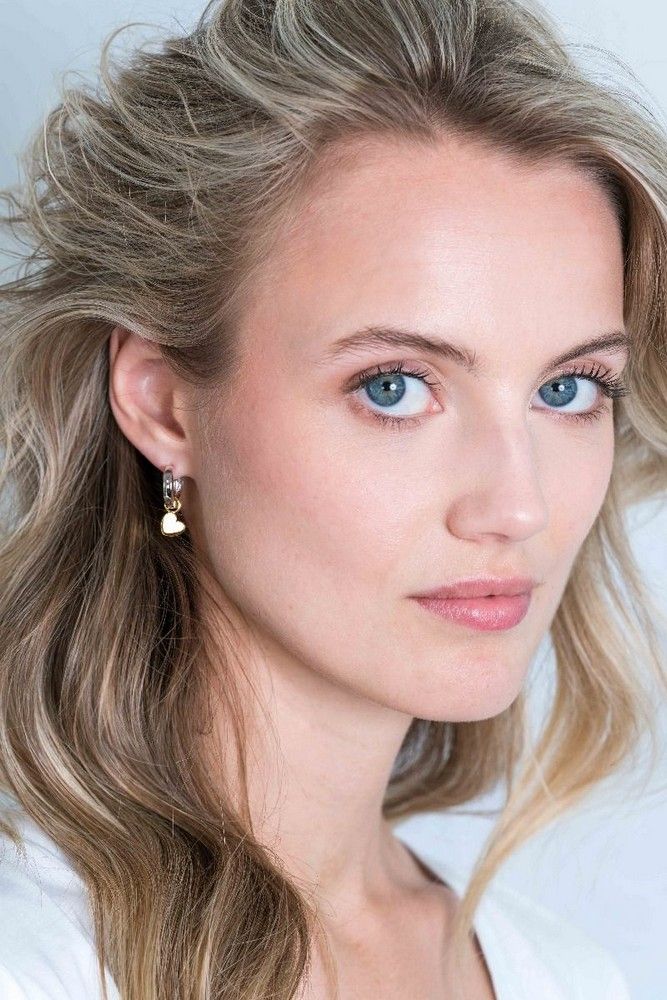 ZINZI Verguld Zilveren Oorbedels 13mm - ZICH1826G