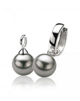 Zinzi zilveren oorbedels parel grijs ZICH266G, exclusief en kwalitatief hoogwaardig. Ontdek nu!
