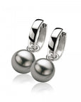 Zinzi zilveren oorbedels parel grijs ZICH266G, exclusief en kwalitatief hoogwaardig. Ontdek nu!