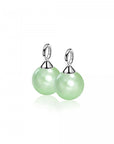 Zinzi zilveren oorbedels parel mintgroen ZICH266M, exclusief en kwalitatief hoogwaardig. Ontdek nu!