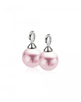 Zinzi zilveren oorbedels parel roze ZICH266R, exclusief en kwalitatief hoogwaardig. Ontdek nu!