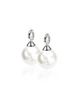 Zinzi zilveren oorbedels parel wit ZICH266W, exclusief en kwalitatief hoogwaardig. Ontdek nu!