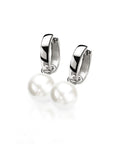 Zinzi zilveren oorbedels parel wit ZICH266W, exclusief en kwalitatief hoogwaardig. Ontdek nu!