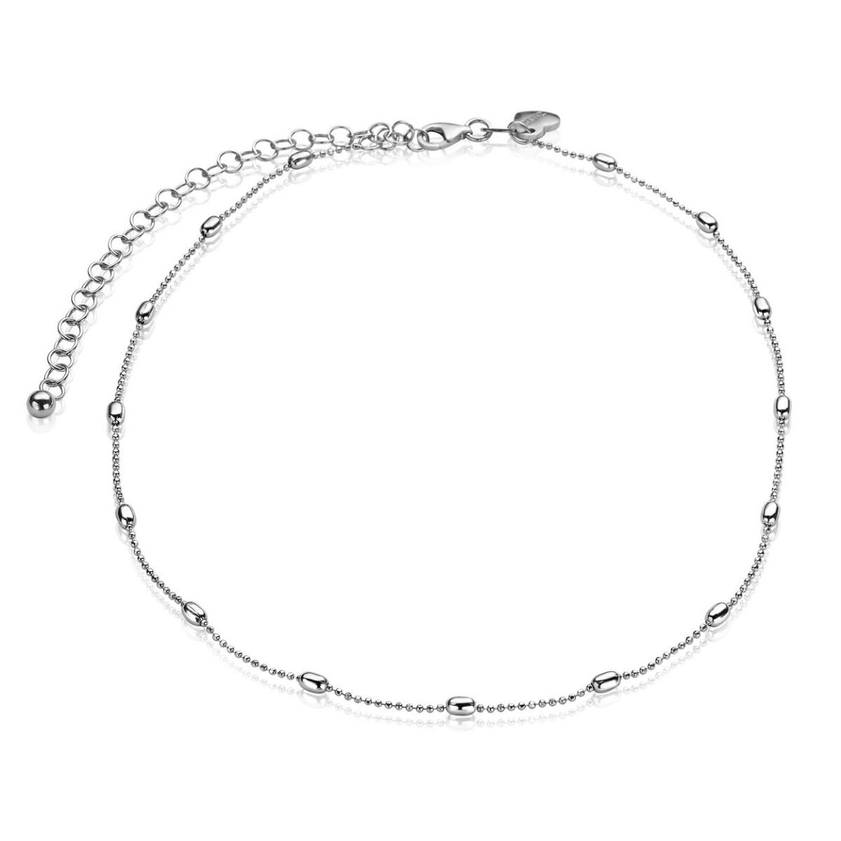 ZINZI Zilveren Enkelbandje 23-27cm - ZIE1232