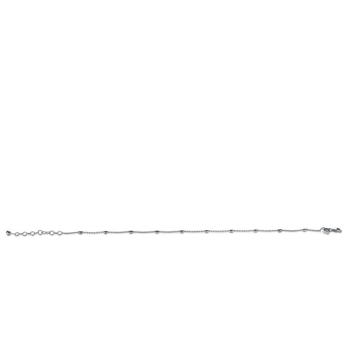 ZINZI Zilveren Enkelbandje 23-27cm - ZIE1232