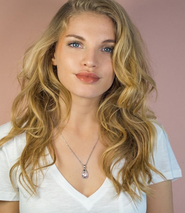 ZINZI Zilveren Hanger met Witte Zirkonia - ZIH1171