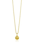 Zinzi gold plated zilveren hanger zonnestralen rond 15mm ZIH2296, exclusief en kwalitatief hoogwaardig. Ontdek nu!