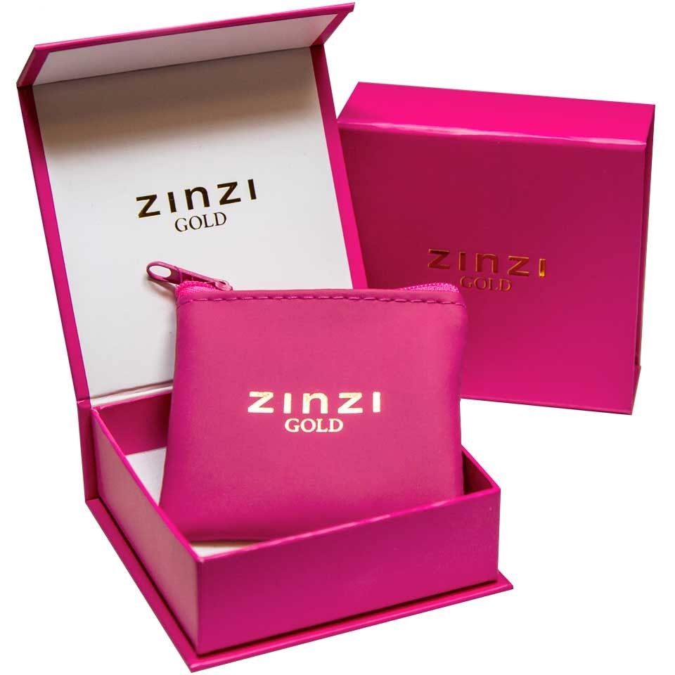 ZINZI 14K Gouden Ketting ZGC113 40-42 cm zilver