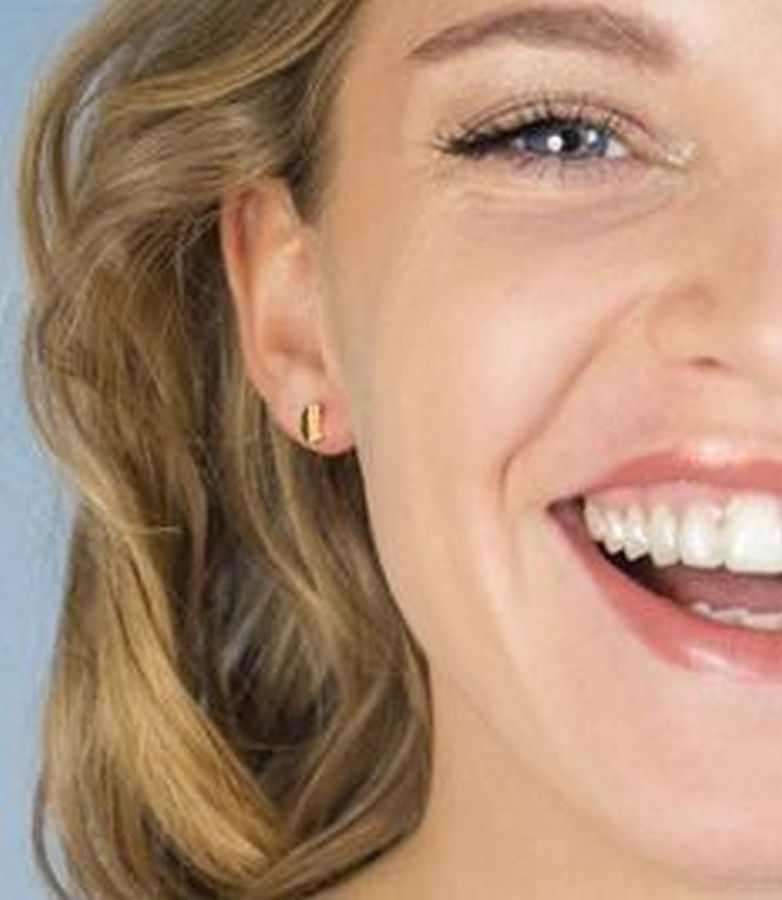 ZINZI Verguld Zilveren Oorknoppen geel oorbellen - ZIO1379G