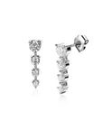 Zinzi zilveren oorstekers 16mm met vier ronde zirkonia's ZIO2328, exclusief en kwalitatief hoogwaardig. Ontdek nu!