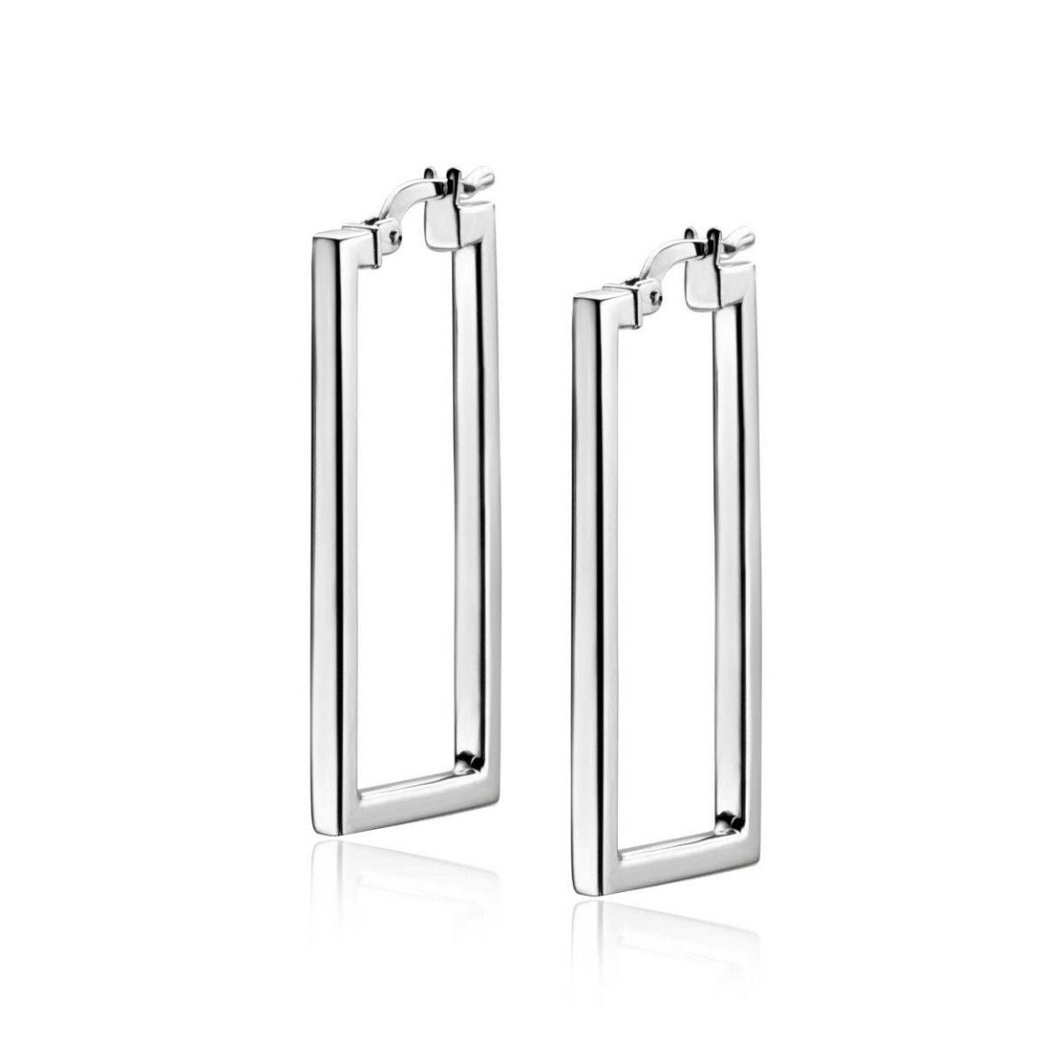 ZINZI Zilveren Oorbellen 30mm - ZIO2337