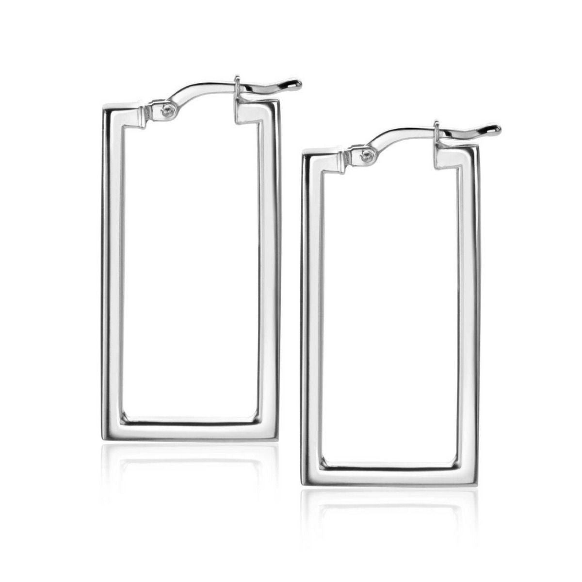 ZINZI Zilveren Oorbellen 30mm - ZIO2337