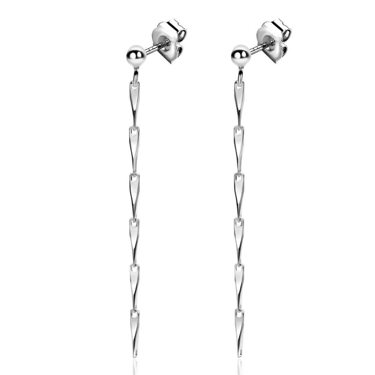 ZINZI Zilveren Oorbellen oorhangers - ZIO2414
