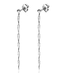 Zinzi zilveren oorstekers met glinsterende pijlvormige schakels ZIO2414, exclusief en kwalitatief hoogwaardig. Ontdek nu!