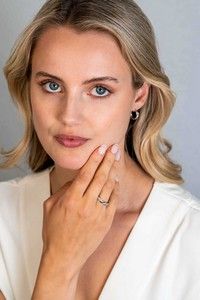 ZINZI Zilveren Ring met Witte Zirkonia - ZIR2295