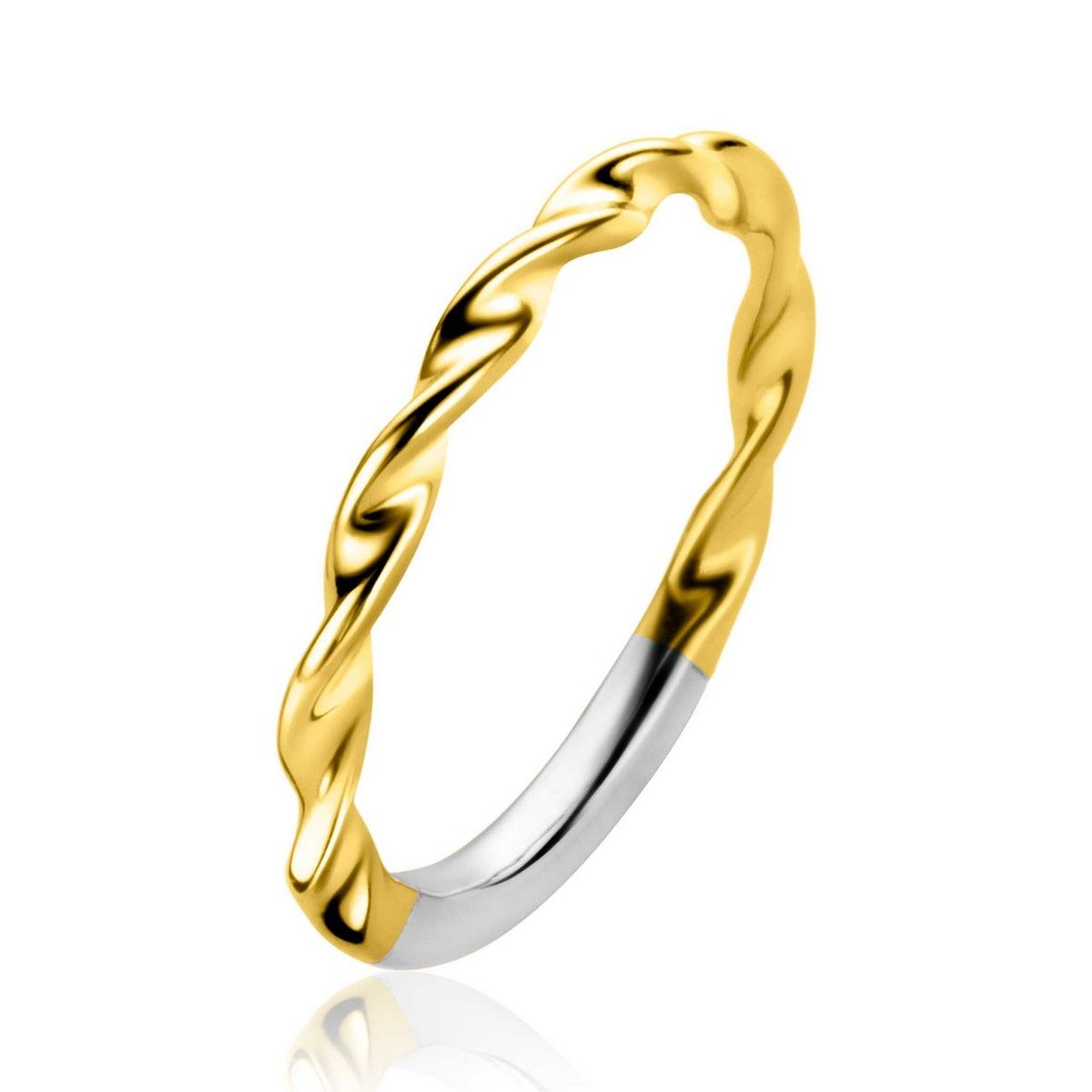 ZINZI Verguld Zilveren Ring - ZIR2321G